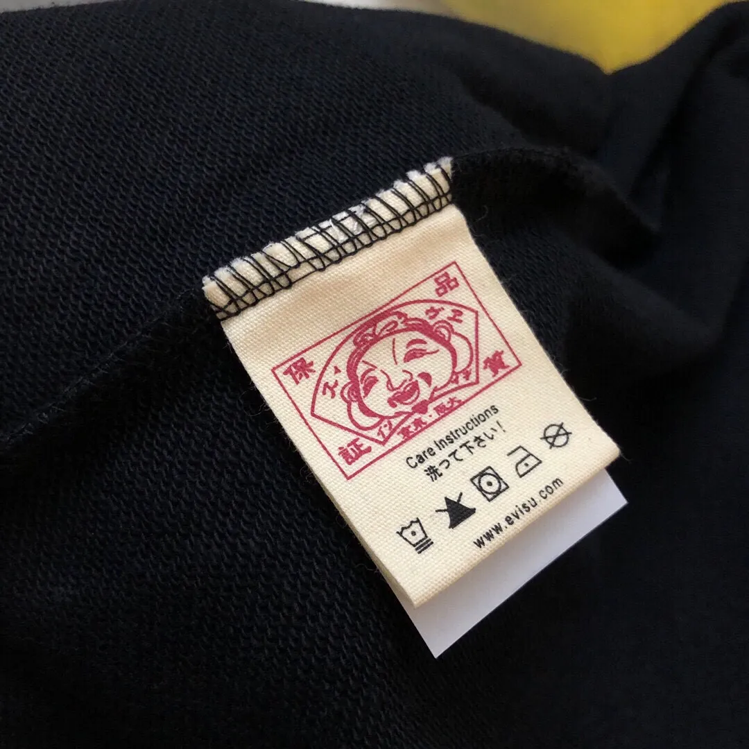 ， 2022 New Arrival Evisu ⚠️ ⚠️ ⚠️ Quality Same Style EV ， ， 。 Same Style ， 。 ： Black Size ： S 2XL S 80 63 99 100-120 M 84 65 101 120-140 L 88 67 103 140-160 XL 92 69 105 160-180 XXL 96 71 107 180